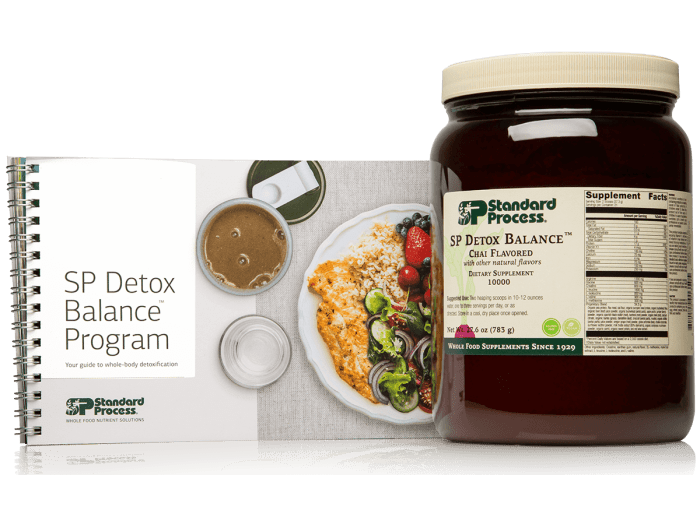 SP Detox Balance™ Chai, 10-Day Program Kit