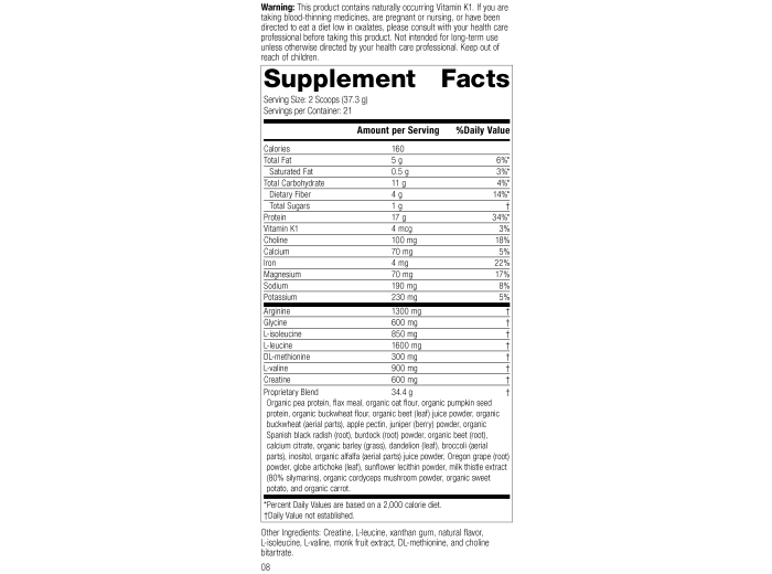 SP Detox Balance™ Chai, 10-Day Program Kit