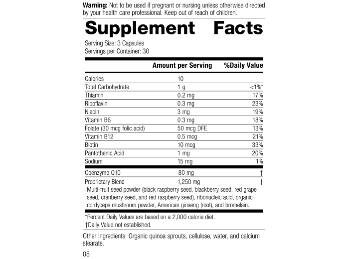 B Vitality with CoQ10