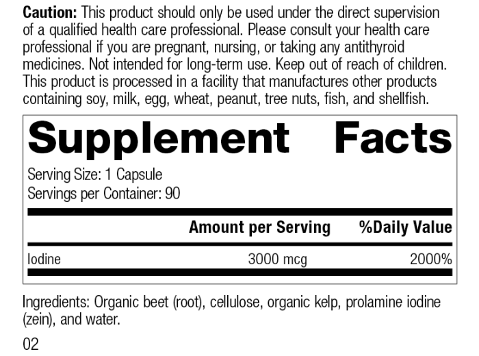 Prolamine Iodine Plus