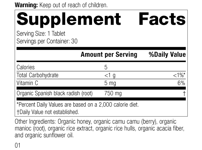 Spanish Black Radish