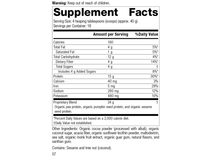 Veg-E Complete Pro™ Chocolate