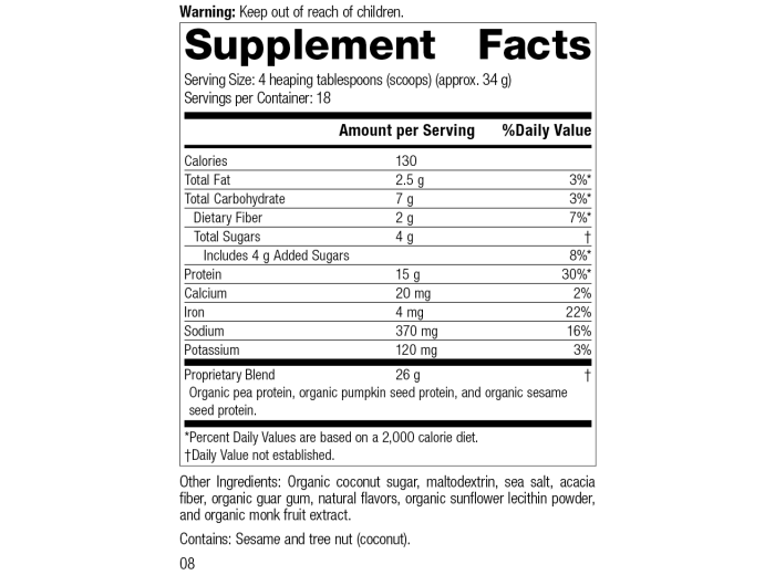 Veg-E Complete Pro™ Vanilla