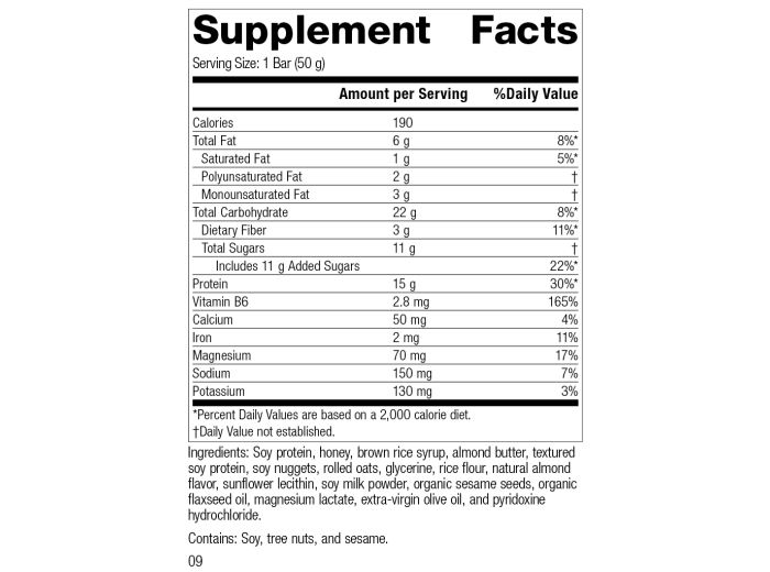 StandardBar®-Soy Almond Crunch