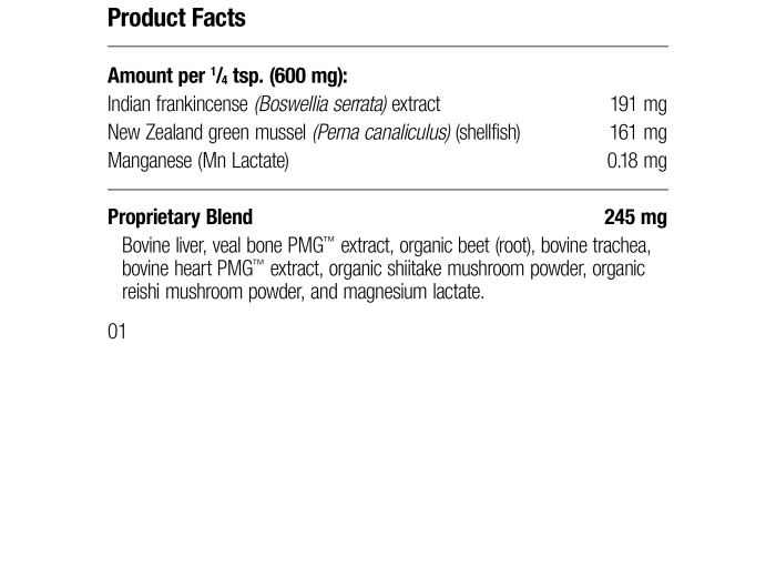 Canine Musculoskeletal Support