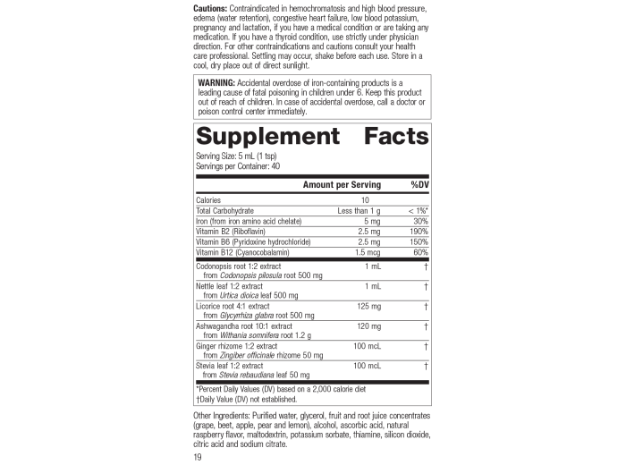 Fe-Max Iron Tonic Phytosynergist®