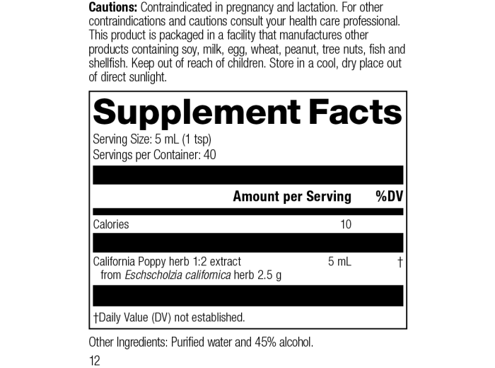 California Poppy 1:2