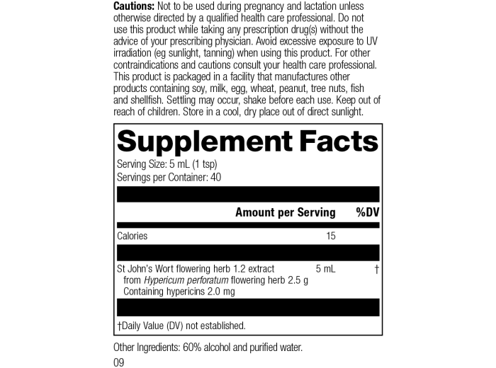 St John's Wort High Grade 1:2