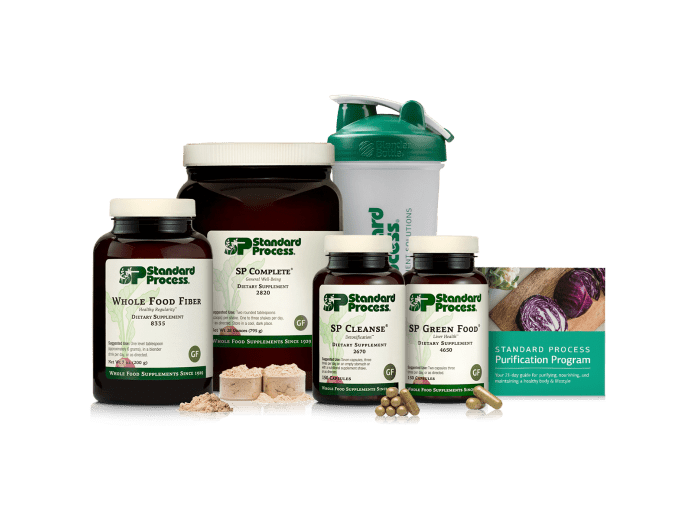 Purification Product Kit with SP Complete® and Whole Food Fiber, 1 Kit With SP Complete and Whole Food Fiber