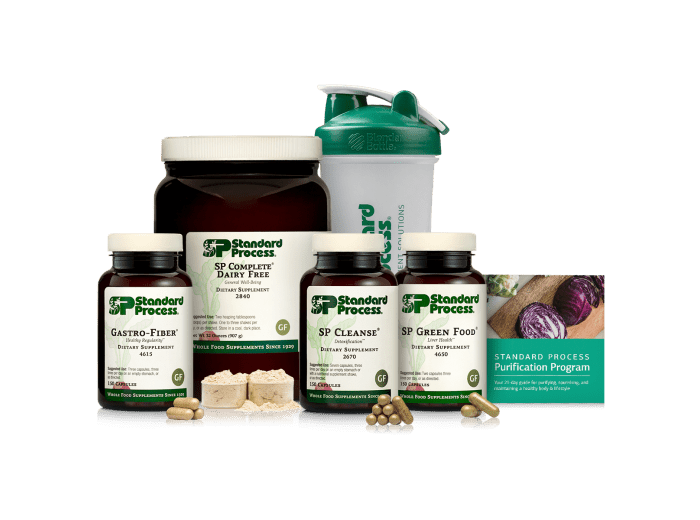 Purification Product Kit with SP Complete® Dairy Free and Gastro-Fiber®, 1 Kit With SP Complete Dairy Free and Gastro-Fiber