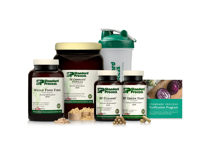 Purification Product Kit with SP Complete® Vanilla and Whole Food Fiber, 1 Kit With SP Complete Vanilla & Whole Food Fiber