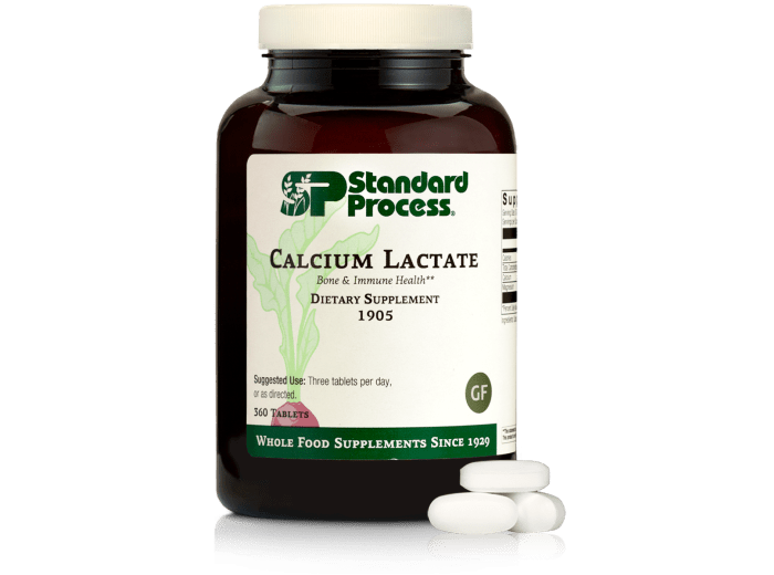 Calcium Lactate, 360 Tablets