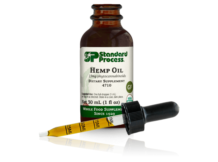 Hemp Oil Liquid-Organic, 30 mL (1 fl oz)