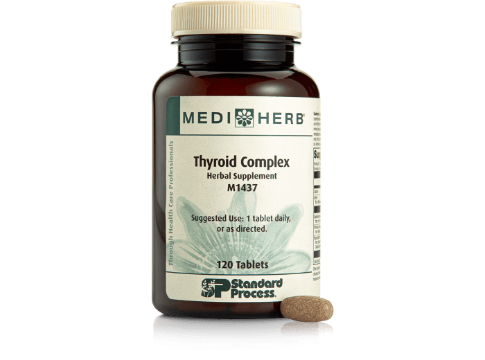 Thyroid Complex, 120 Tablets