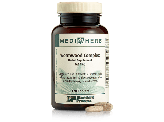 Wormwood Complex, 120 Tablets
