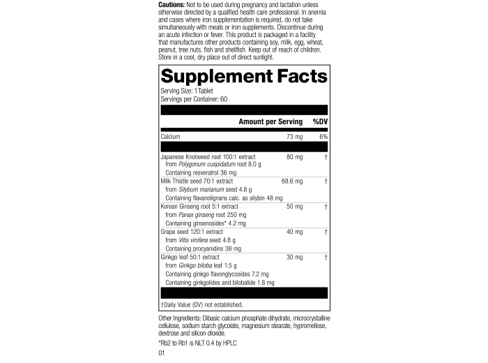 HerbaVital, 60 Tablets