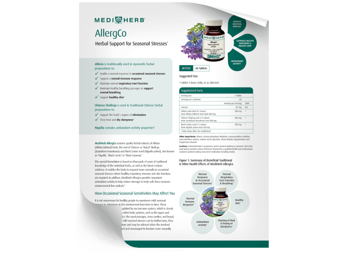 AllergCo - Fact Sheet