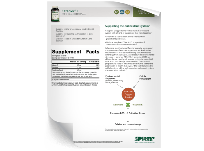 Cataplex E - Fact Sheet