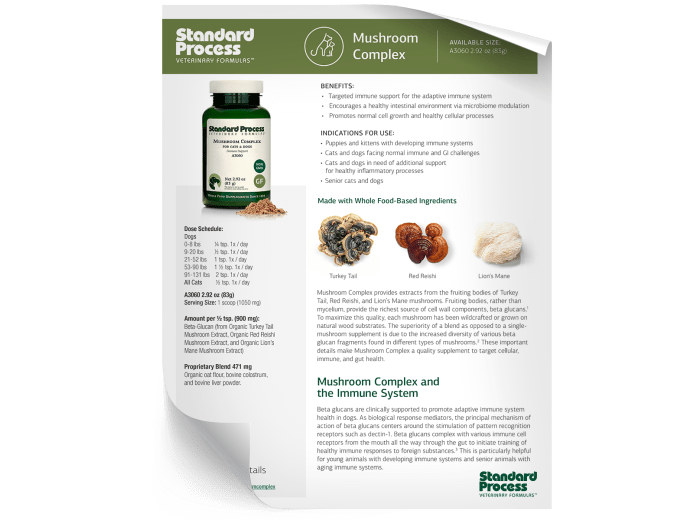 Mushroom Complex Fact Sheet