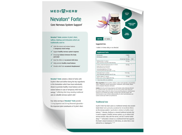 Nevaton Forte - Fact Sheet