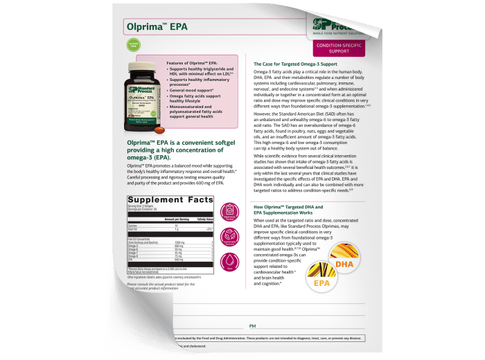 Olprima EPA - Fact Sheet