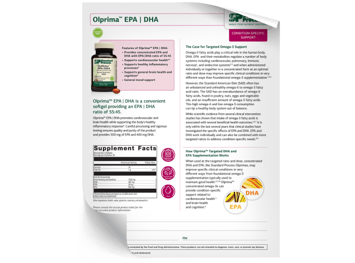 Olprima EPA|DHA - Fact Sheet