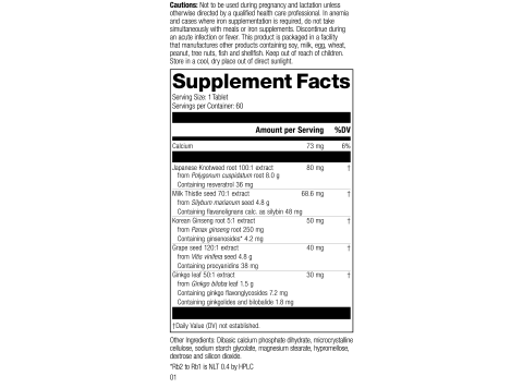 HerbaVital, 60 Tablets