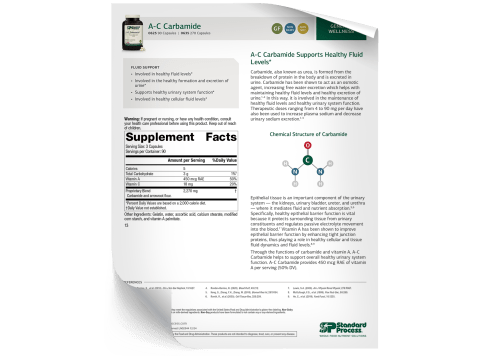 A-C Carbamide Fact Sheet