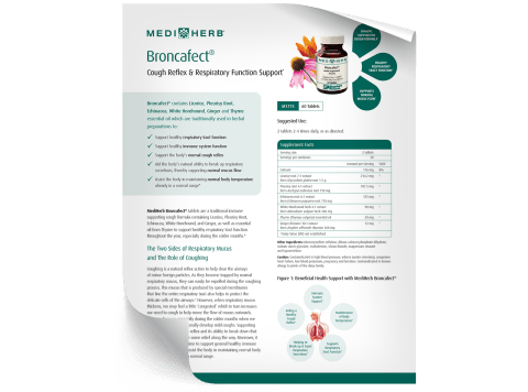 Broncafect Fact Sheet