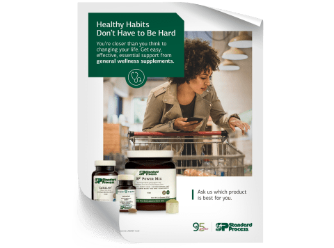 General Wellness Acrylic Display