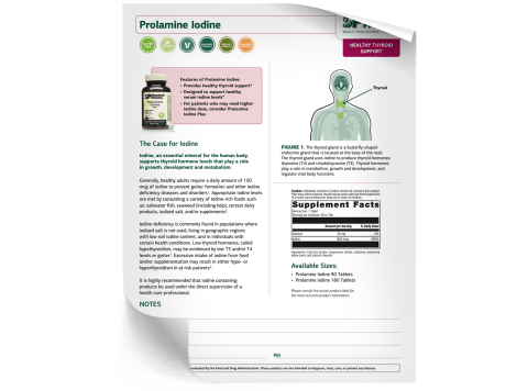 Prolamine Iodine - Fact Sheet