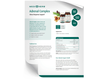 Adrenal Complex - Fact Sheet