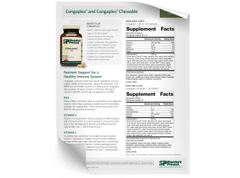 Congaplex - Fact Sheet