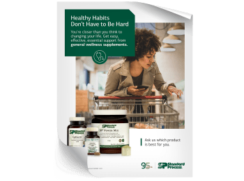 General Wellness Acrylic Display