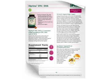Olprima EPA|DHA - Fact Sheet