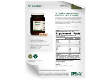 SP Complete - Fact Sheet