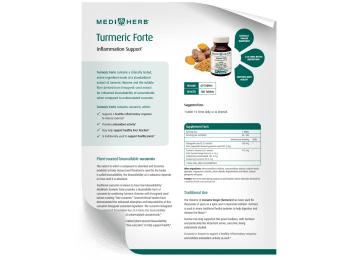 Turmeric Forte - Fact Sheet